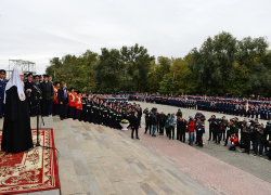 Cвятейший Патриарх Кирилл обратился к участникам смотра-парада Всевеликого войска Донского