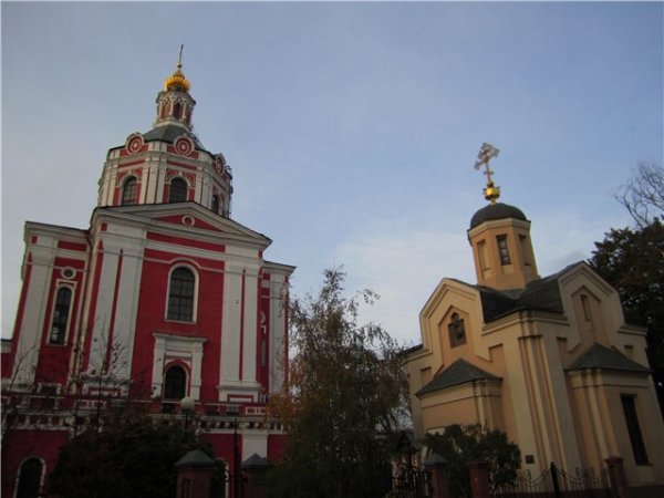 Святыни: Храм Вознесения Господня за Серпуховскими воротами